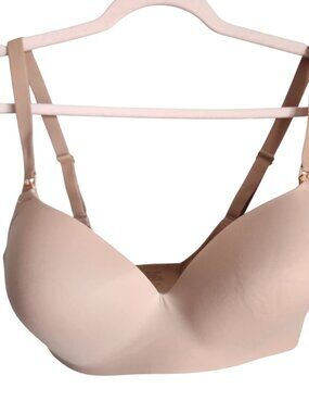 Soma Nursing Bra 38DD Nude Tan Women's Enbliss Nursing Wireless Back Close